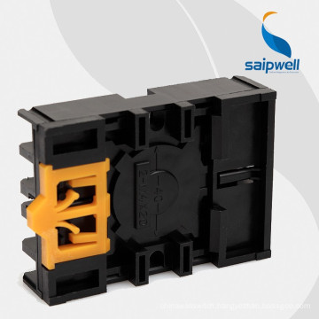 Saipwell New Product Rail Solid State Relay Socket 10F-2Z-C6(P2CF-08)